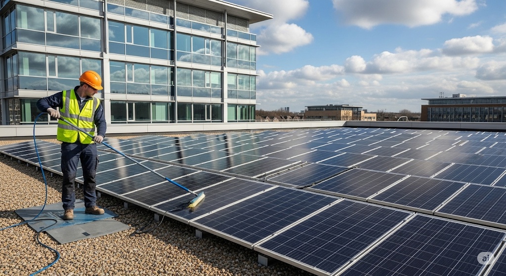 Why Regular Maintenance Keeps Commercial Solar Profitable