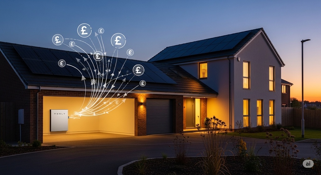 Cut Energy Bills with Home Battery Storage