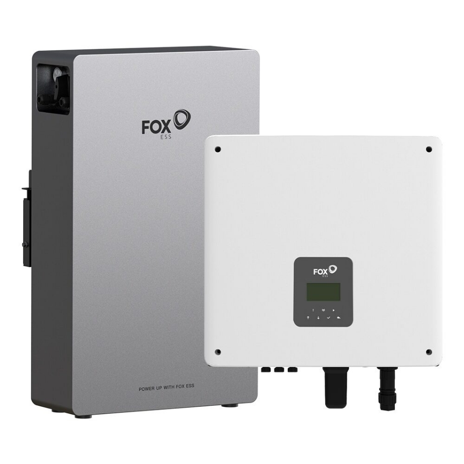 Product - Fox AC Coupled 5kW Inverter and EP5 Battery (Supplied and Fitted)