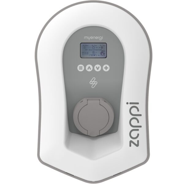 MyEnergi Zappi SINGLE PHASE White Untethered - Supplied and Installed
