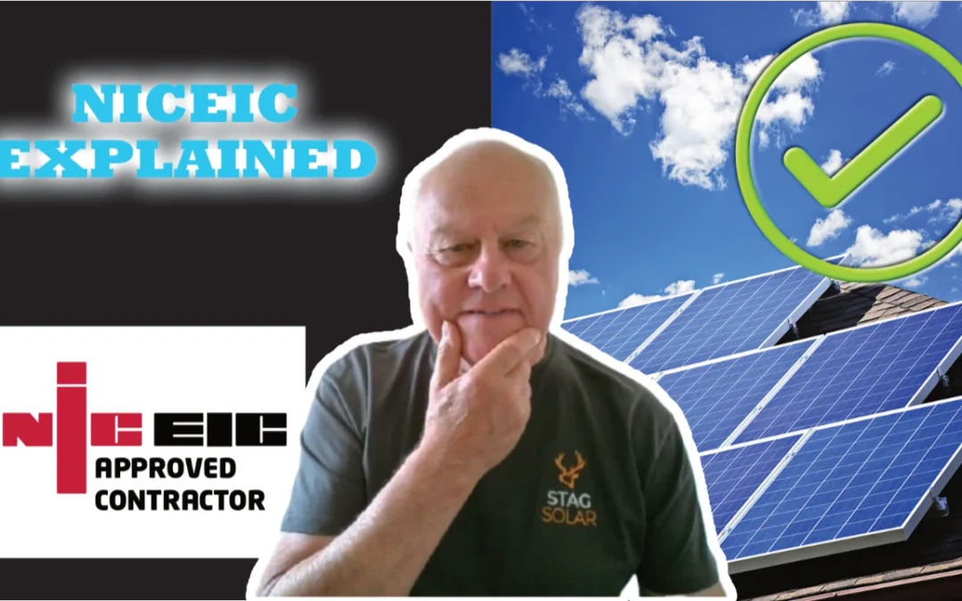 Stag Solar Accreditations Part 2 – NICEIC